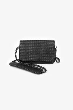 Femme Le Temps des Cerises Sacs & Portefeuilles-Mini Sac A Bandouliere Jade Noir Cloute