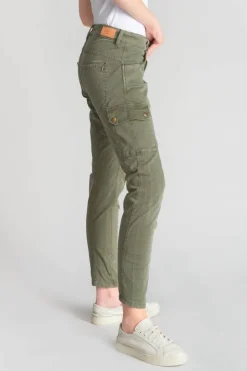 Femme Le Temps des Cerises Pantalons & Chinos-Pantalon Cargo 7/8 Eme Rivera Kaki