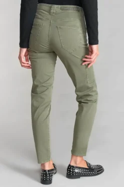 Femme Le Temps des Cerises Pantalons & Chinos-Pantalon Cargo Balard Kaki