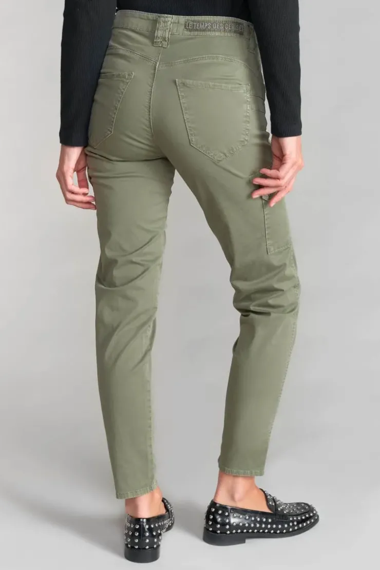 Femme Le Temps des Cerises Pantalons & Chinos-Pantalon Cargo Balard Kaki