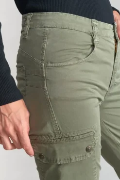 Femme Le Temps des Cerises Pantalons & Chinos-Pantalon Cargo Balard Kaki