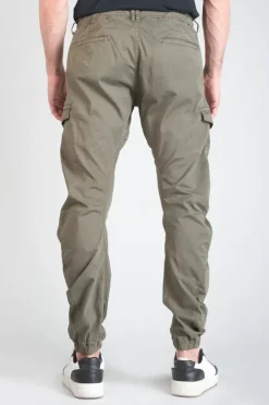 Homme Le Temps des Cerises Pantalons & Chinos-Pantalon Cargo Vedje Kaki