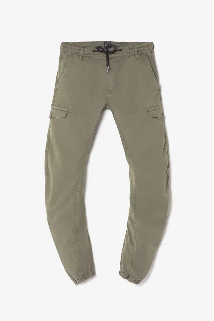Homme Le Temps des Cerises Pantalons & Chinos-Pantalon Cargo Vedje Kaki