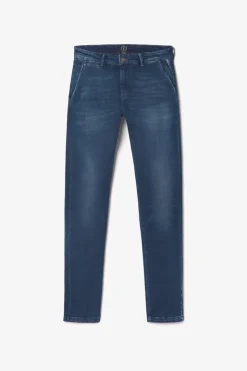 Homme Le Temps des Cerises Coupe Regular Confort-Pantalon Chino Dejean En Jeans Bleu
