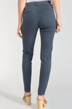 Femme Le Temps des Cerises Pantalons & Chinos-Pantalon Chino Dyli3 Bleu Nuit