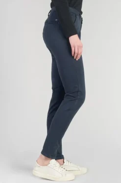 Femme Le Temps des Cerises Pantalons & Chinos-Pantalon Chino Dyli4 Bleu Nuit