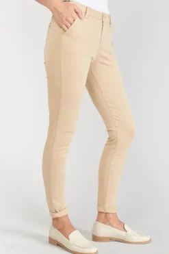 Femme Le Temps des Cerises Pantalons & Chinos-Pantalon Chino Dyli3 Sable