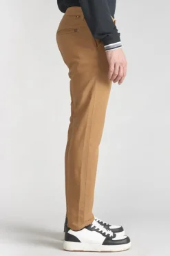 Homme Le Temps des Cerises Pantalons & Chinos-Pantalon Chino Jogg Kurt Camel