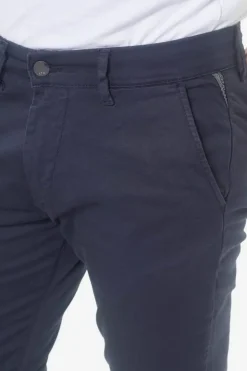 Homme Le Temps des Cerises Pantalons & Chinos-Pantalon Chino Slim Jas Marine