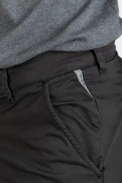 Homme Le Temps des Cerises Pantalons & Chinos-Pantalon Chino Slim Jas Noir