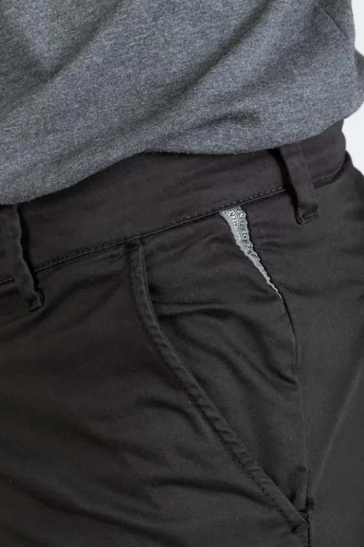 Homme Le Temps des Cerises Pantalons & Chinos-Pantalon Chino Slim Jas Noir