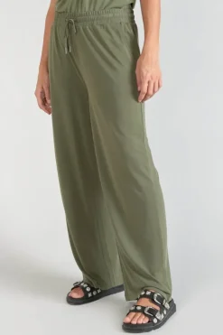 Femme Le Temps des Cerises Pantalons & Chinos-Pantalon Fluide Judi Kaki