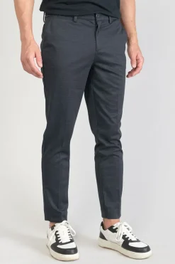Homme Le Temps des Cerises Pantalons & Chinos-Pantalon Rolt Noir Chine Bleu