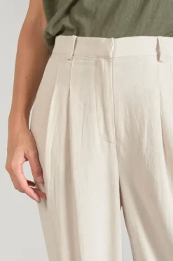 Femme Le Temps des Cerises Pantalons & Chinos-Pantalon Sagua Sable