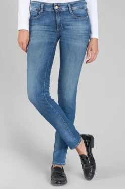 Femme Le Temps des Cerises Coupe Slim-Phacos Pulp Slim Jeans Bleu N°3
