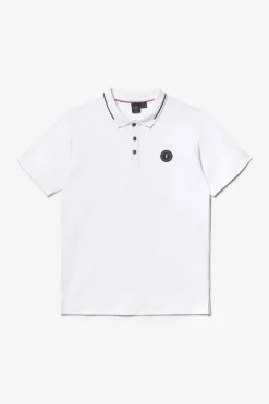 Homme Le Temps des Cerises T-Shirts & Polos-Polo Aron Blanc