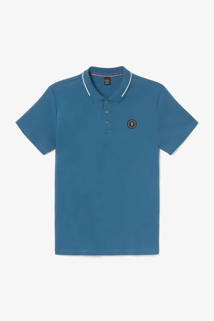 Homme Le Temps des Cerises T-Shirts & Polos-Polo Aron Bleu Petrole