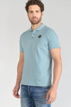 Homme Le Temps des Cerises T-Shirts & Polos-Polo Aron Bleu-Gris