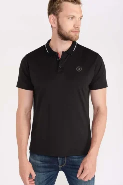 Homme Le Temps des Cerises T-Shirts & Polos-Polo Aron Noir