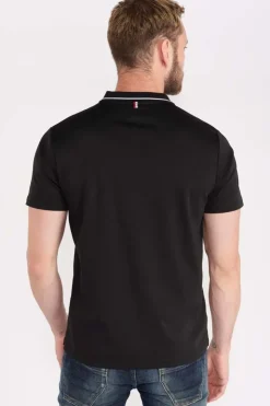 Homme Le Temps des Cerises T-Shirts & Polos-Polo Aron Noir