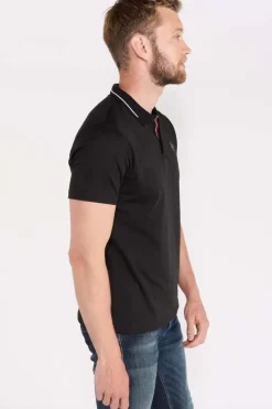 Homme Le Temps des Cerises T-Shirts & Polos-Polo Aron Noir