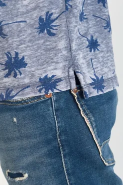 Homme Le Temps des Cerises T-Shirts & Polos-Polo Chevy A Motif Palmier