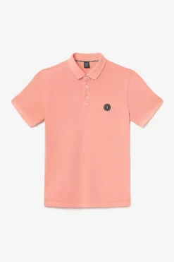 Homme Le Temps des Cerises T-Shirts & Polos-Polo Dylon Saumon