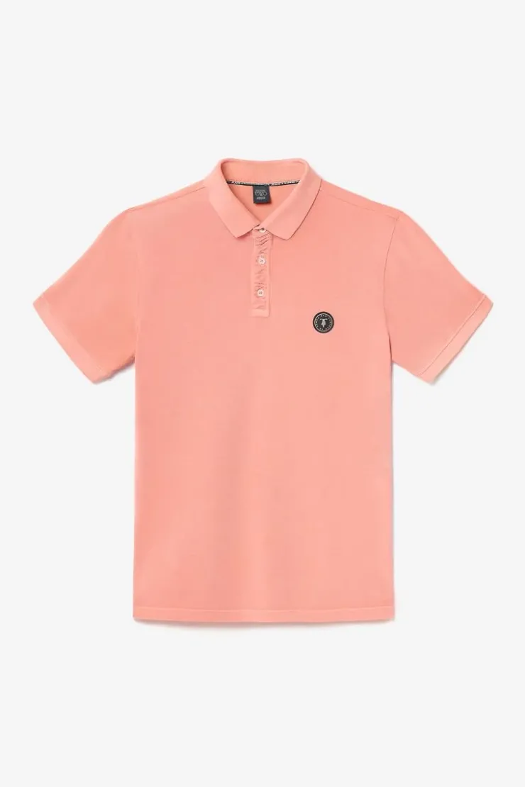 Homme Le Temps des Cerises T-Shirts & Polos-Polo Dylon Saumon