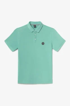 Homme Le Temps des Cerises T-Shirts & Polos-Polo Dylon Vert D'Eau