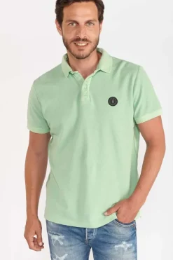 Homme Le Temps des Cerises T-Shirts & Polos-Polo Dylon Vert Menthe