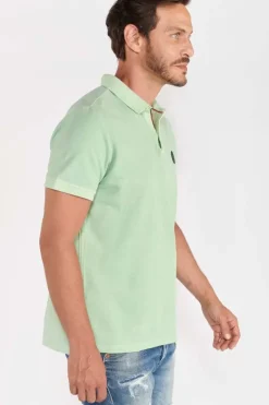 Homme Le Temps des Cerises T-Shirts & Polos-Polo Dylon Vert Menthe
