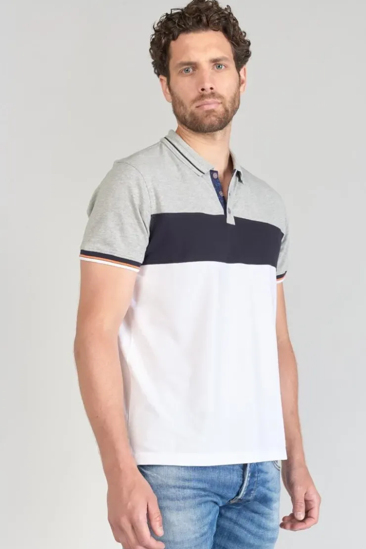 Homme Le Temps des Cerises T-Shirts & Polos-Polo Leos Tricolore