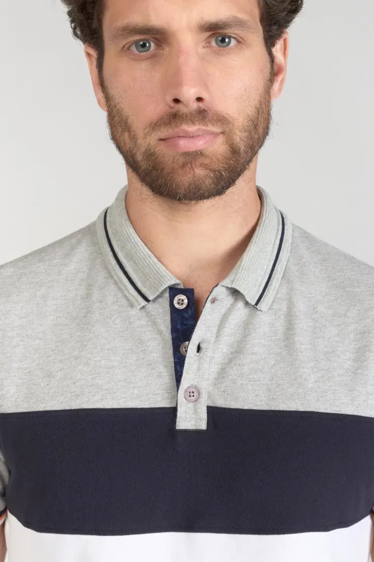 Homme Le Temps des Cerises T-Shirts & Polos-Polo Leos Tricolore