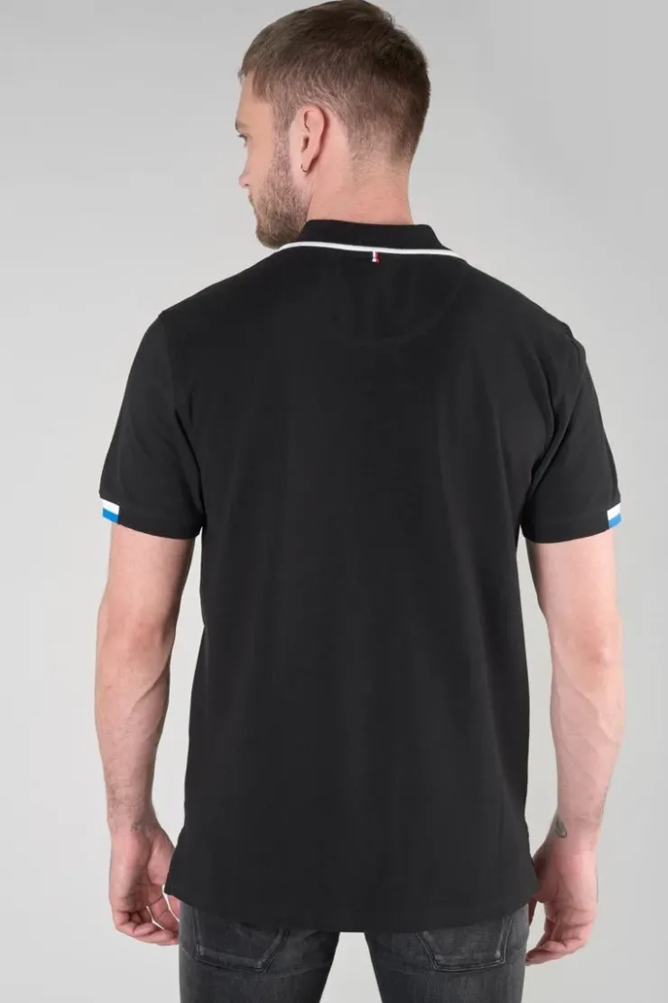 Homme Le Temps des Cerises T-Shirts & Polos-Polo Monk Noir