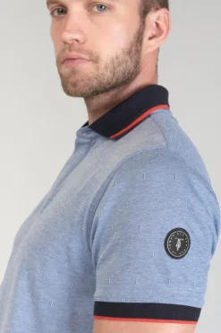 Homme Le Temps des Cerises T-Shirts & Polos-Polo Orias Bleu Ciel