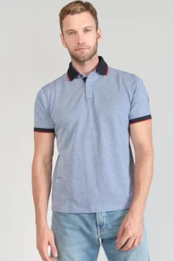 Homme Le Temps des Cerises T-Shirts & Polos-Polo Orias Bleu Ciel