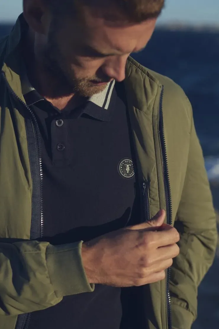 Homme Le Temps des Cerises T-Shirts & Polos-Polo Ramel Bleu Nuit