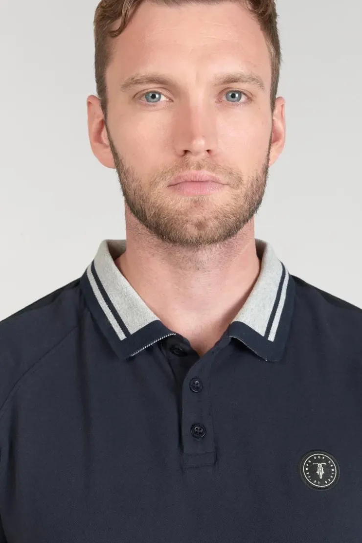 Homme Le Temps des Cerises T-Shirts & Polos-Polo Ramel Bleu Nuit