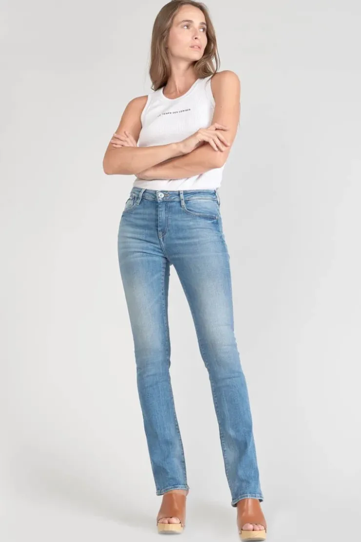 Femme Le Temps des Cerises Coupe Flare / Bootcut-Power Bootcut Jeans Bleu N°4