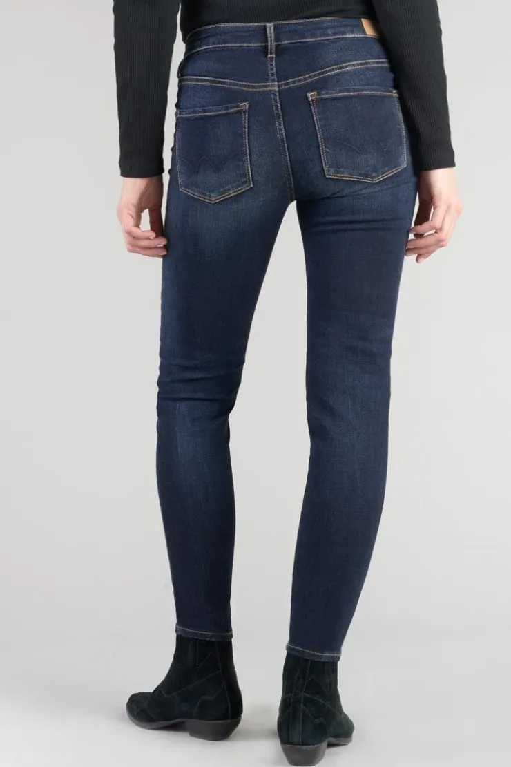 Femme Le Temps des Cerises Coupe Skinny-Power Skinny 7/8Eme Jeans Bleu N°1