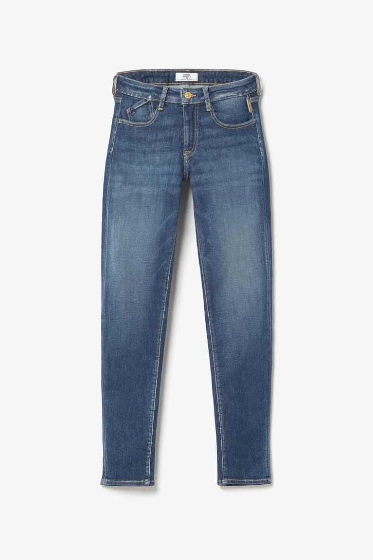 Femme Le Temps des Cerises Coupe Skinny-Power Skinny 7/8Eme Jeans Bleu N°2