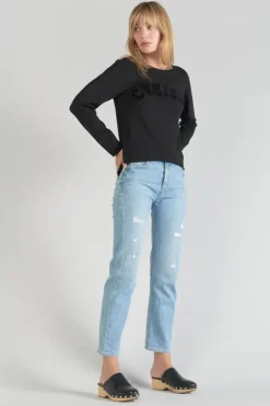 Femme Le Temps des Cerises Pulls & Sweats & Cardigans-Pull Colchic Noir