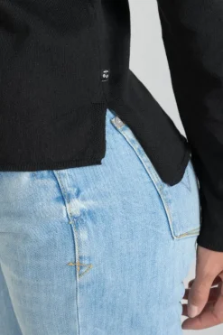 Femme Le Temps des Cerises Pulls & Sweats & Cardigans-Pull Colchic Noir