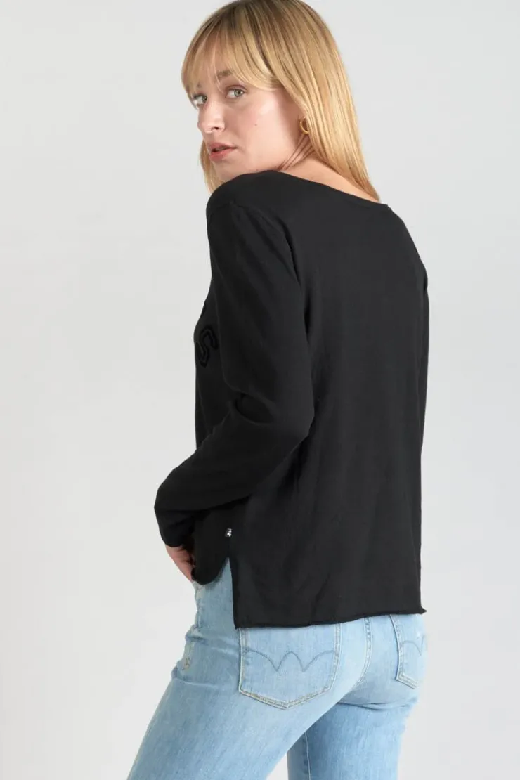 Femme Le Temps des Cerises Pulls & Sweats & Cardigans-Pull Colchic Noir