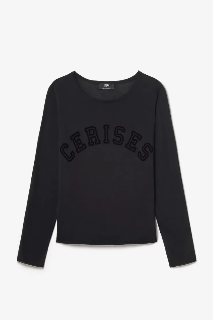 Femme Le Temps des Cerises Pulls & Sweats & Cardigans-Pull Colchic Noir