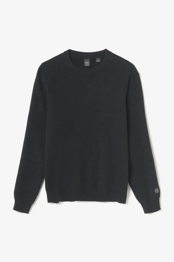 Homme Le Temps des Cerises Pulls & Cardigans-Pull Corbis Noir
