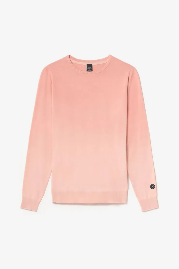 Homme Le Temps des Cerises Pulls & Cardigans-Pull Dross Saumon