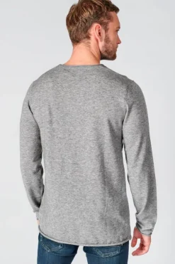 Homme Le Temps des Cerises Pulls & Cardigans-Pull Terry Gris Chine