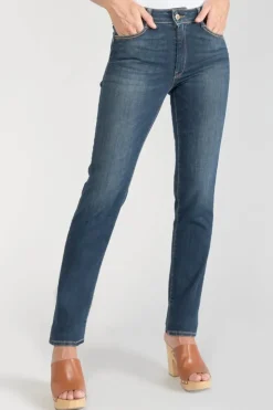 Femme Le Temps des Cerises Coupe Regular-Pulp Regular Taille Haute Jeans Bleu N°1