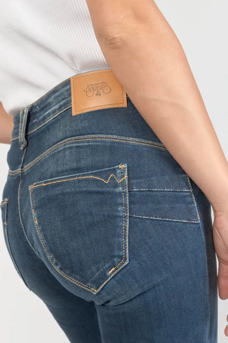 Femme Le Temps des Cerises Coupe Regular-Pulp Regular Taille Haute Jeans Bleu N°1